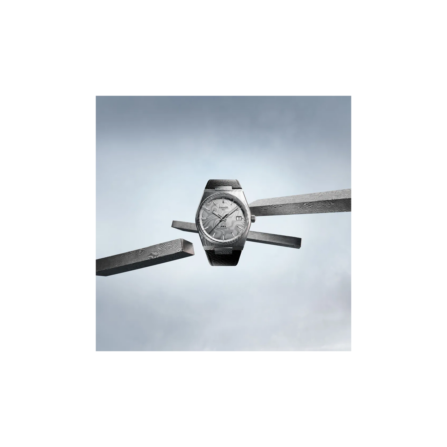 Tissot PRX Damascus Steel 38mm