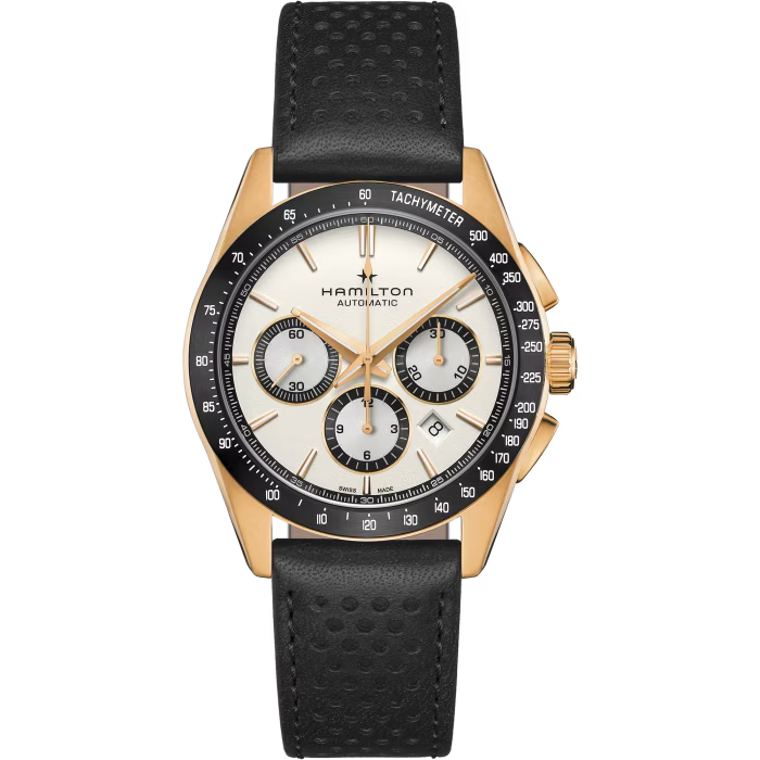 Hamilton Jazzmaster Performer Auto Chrono Gold -30% !