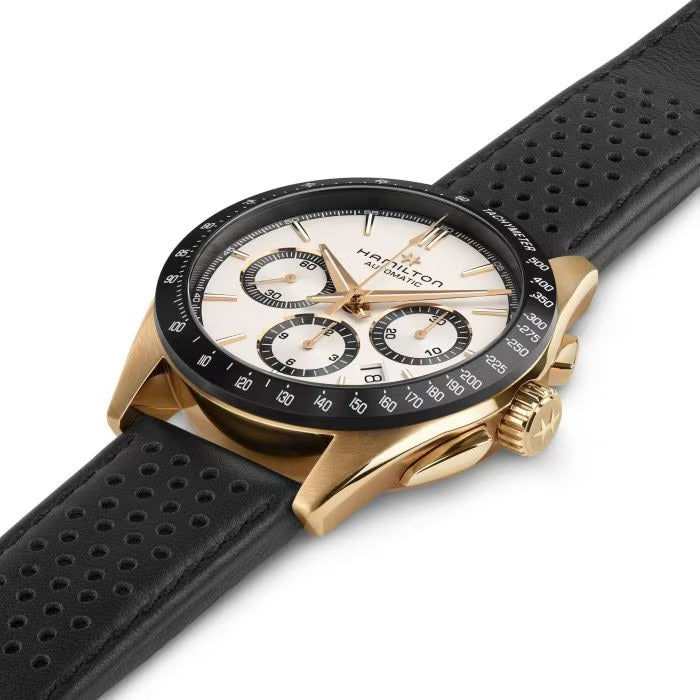 Hamilton Jazzmaster Performer Auto Chrono Gold -30% !