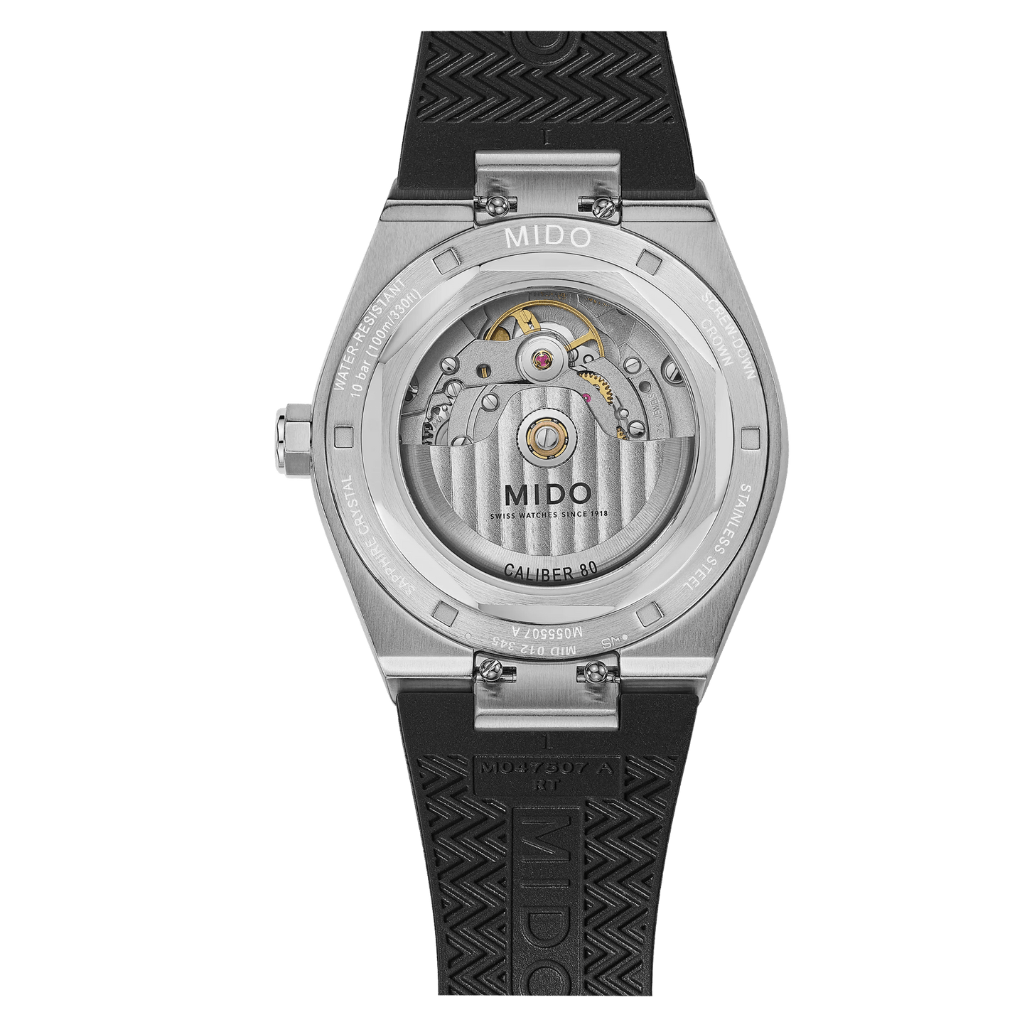 Multifort 8 One Crown - Noir sur caoutchouc