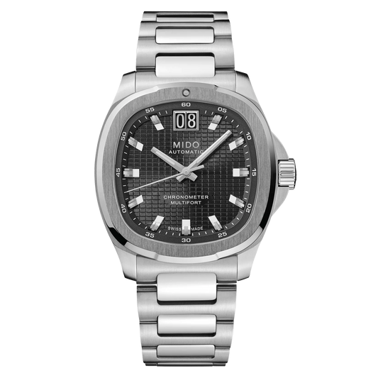 Mido Multifort TV Big Date Chronometer - Black